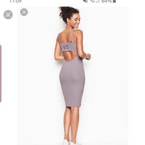 VSX purple bodycon dress